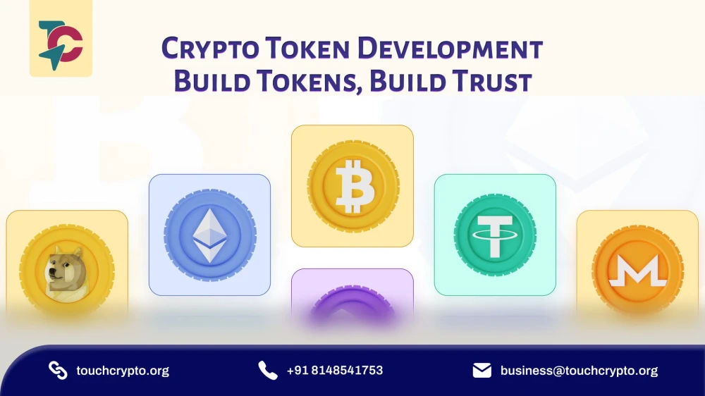 Crypto Token Development Services  Secure Blockchain Solutions