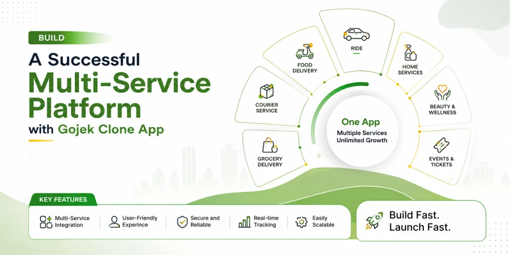 Build a Successful MultiService Platform with a Gojek Clone App
