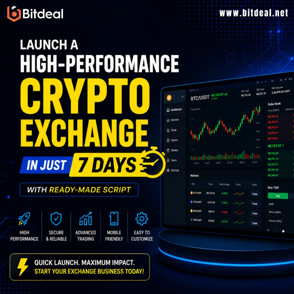 Launch a HighPerformance Crypto Exchange in Just 7 Days with ReadyMade Script