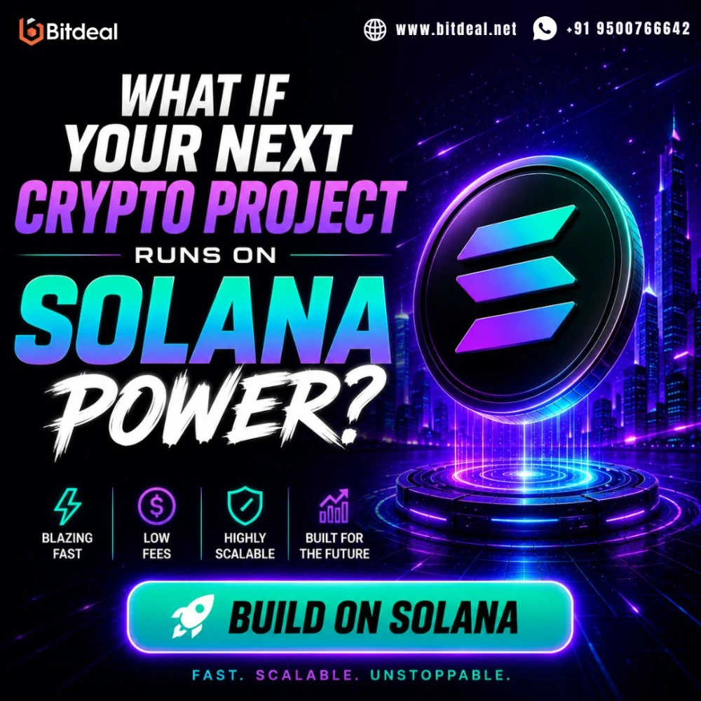 What If Your Next Crypto Project Runs on SOLANA Power