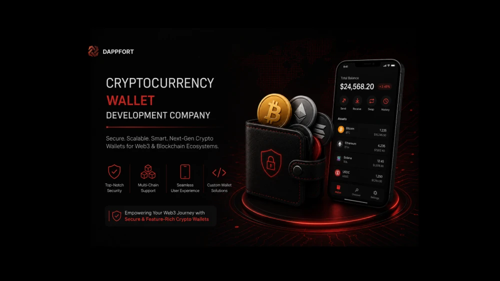 Cryptocurrency Wallet Development Company Dappfort