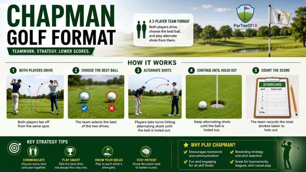 How to Score a Chapman Golf Format Match Easily