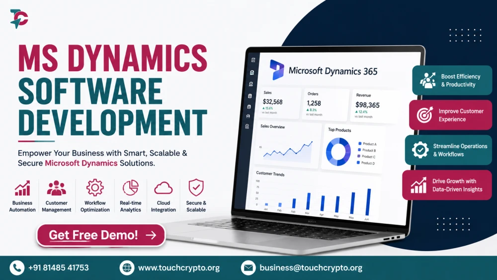 MS Dynamics Software Development  CRM  ERP Solutions