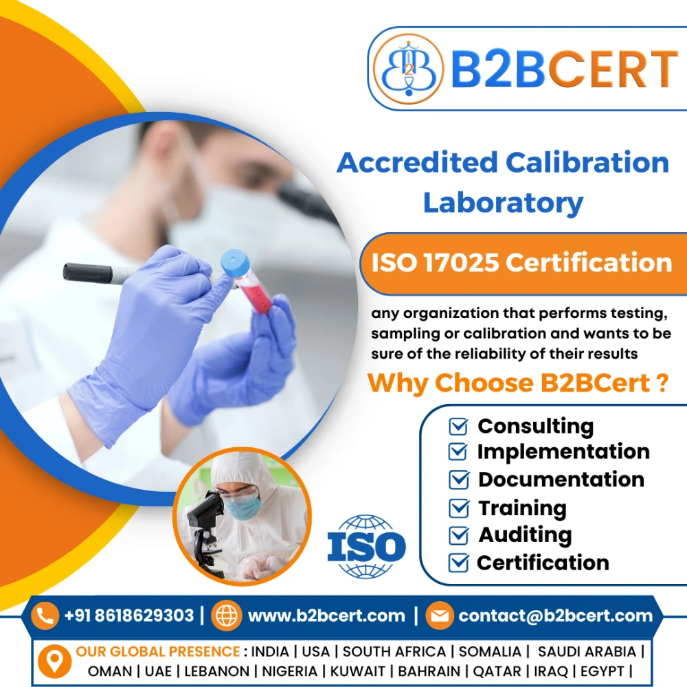 ISO 17025 Certification Services in Austin  Ensure Laboratory Accuracy with B2BC
