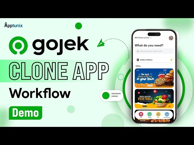 Gojek Clone App Development  MultiService Super App Solutions