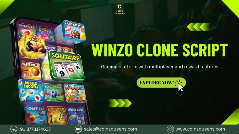 Create Scalable Gaming Platforms with WinZO Clone Script