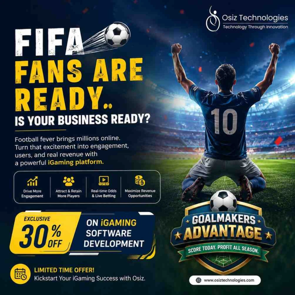 Score Big This FIFA Season with Flat 30 OFF on iGaming Software Development