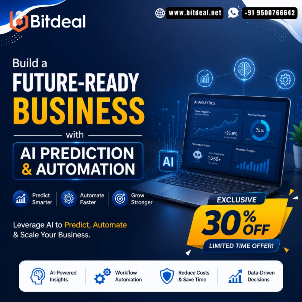 Build a FutureReady Business with AI Prediction  Automation  Exclusive 30 Off