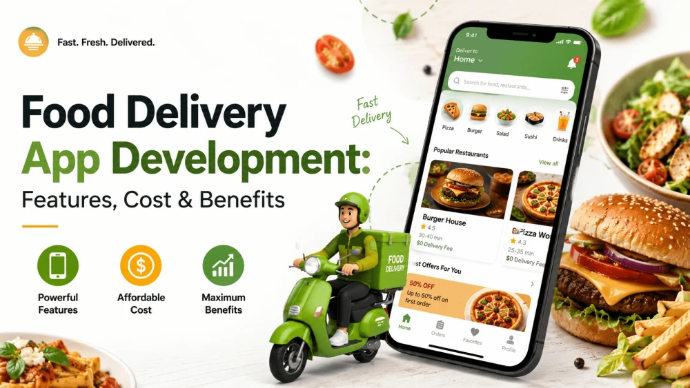 Food Delivery App Development Features Cost  Benefits