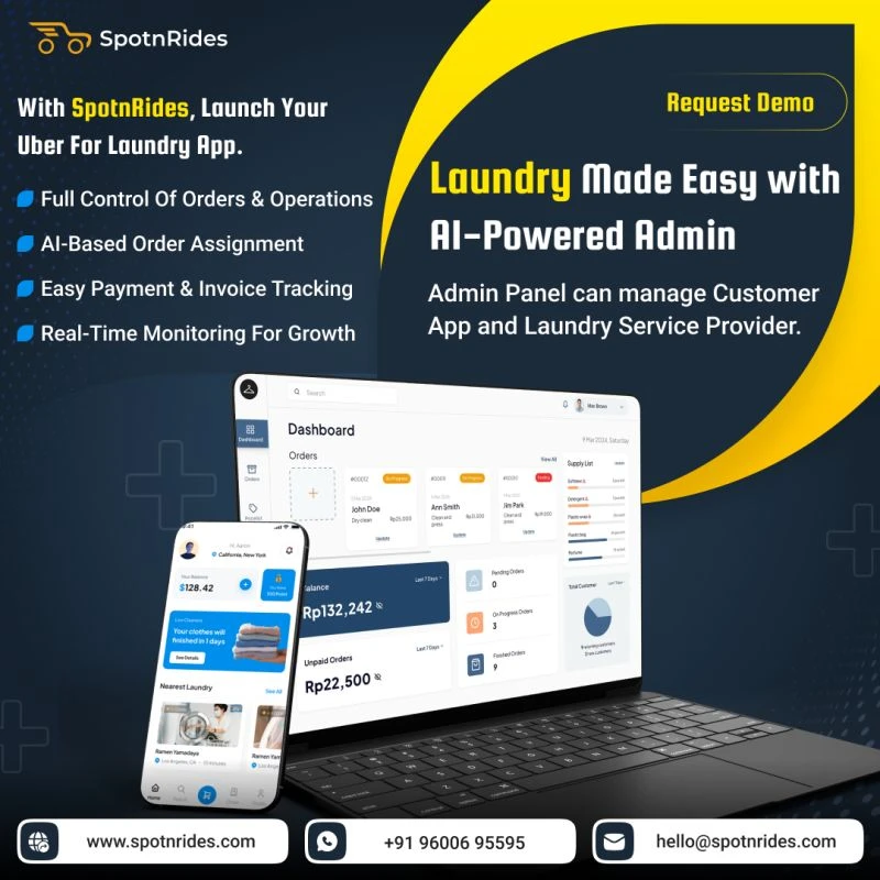 Leading Laundry App Development Company