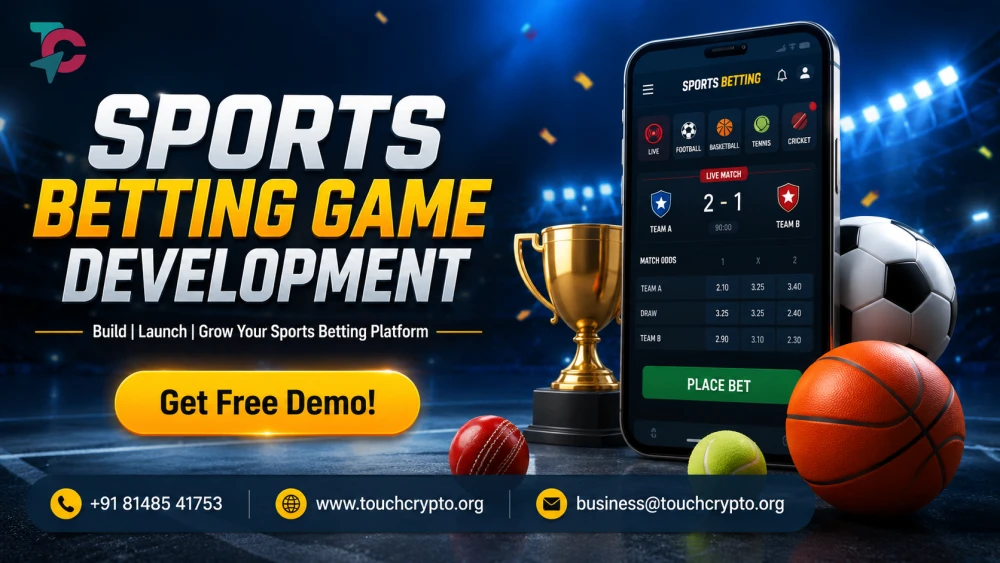 Sports Betting Game Development Services  Touchcrypto