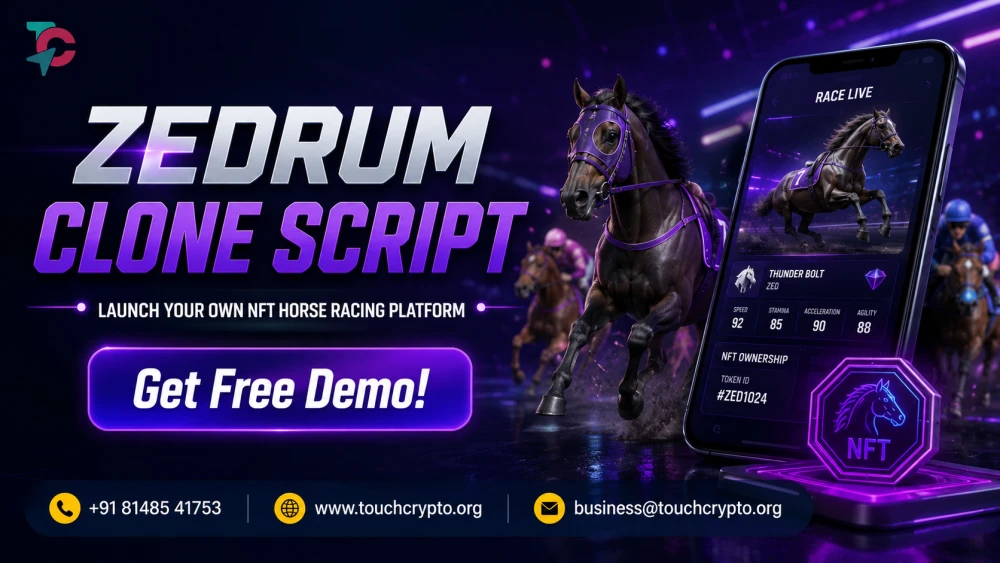 ZedRun Clone Script Development  NFT Horse Racing Platform