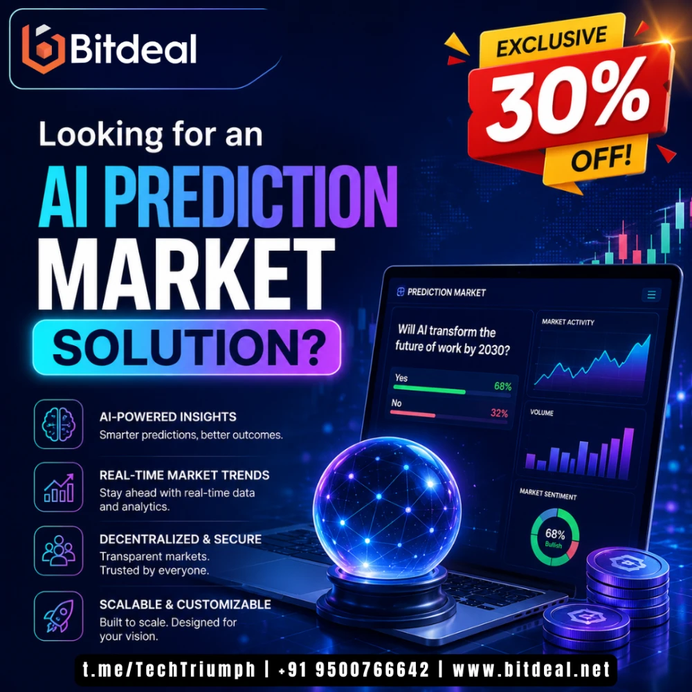 Looking for an AI Prediction Market Solution Exclusive 30 Off