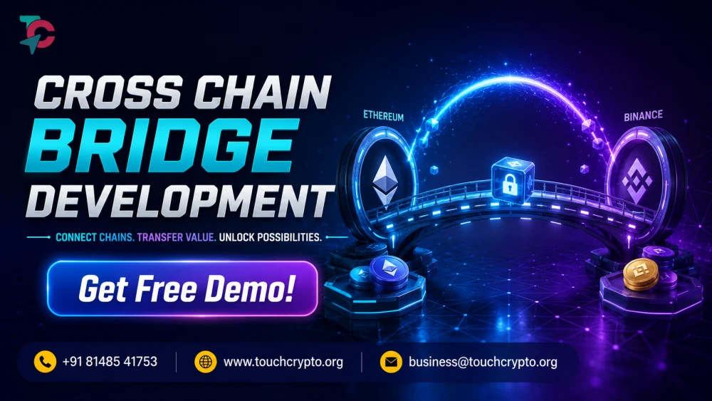 Cross Chain Bridge Development Services  Touchcrypto