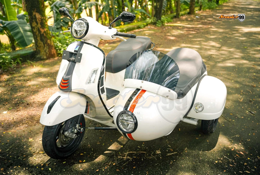 Sidecar Kit for Vespa GTS Handcrafted by Scooter99