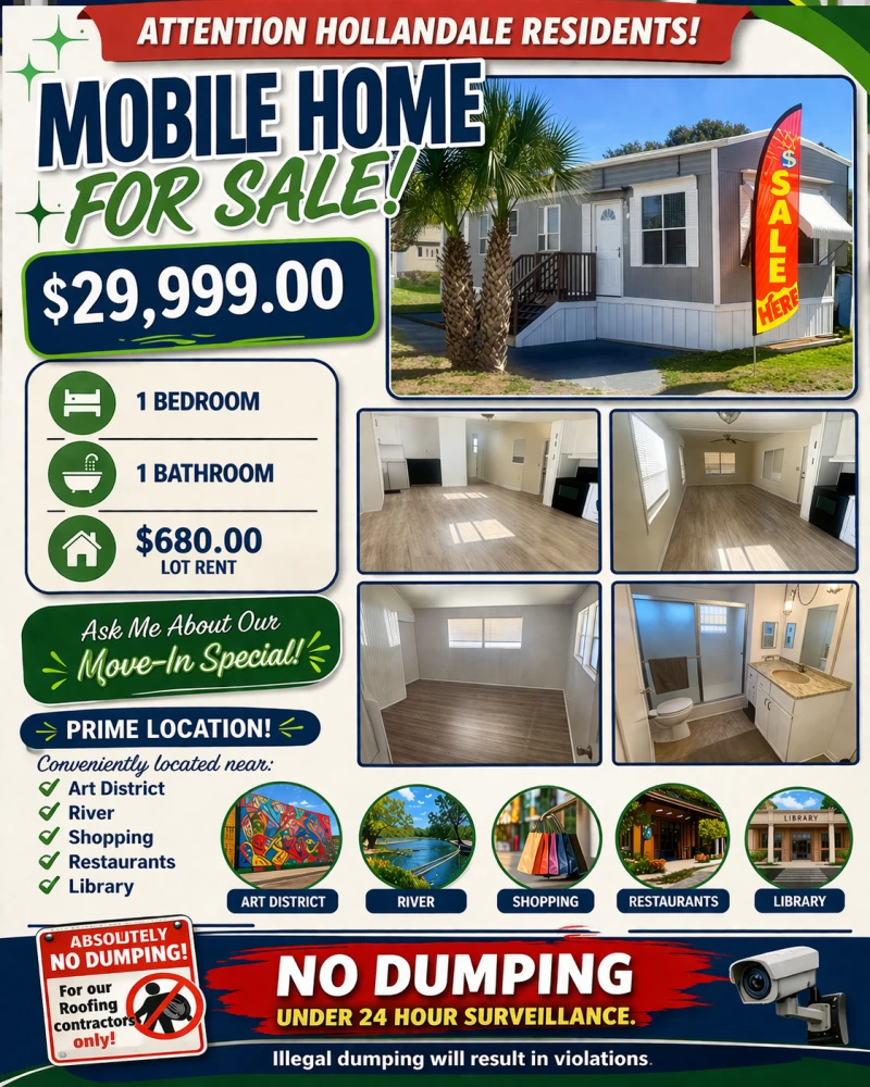 MOBILE HOME FOR SALE  ONLY 29999