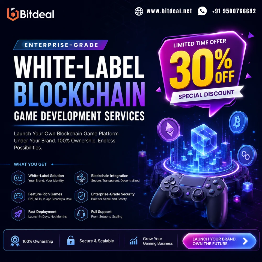 EnterpriseGrade WhiteLabel Blockchain Game Development Services  30 OFF