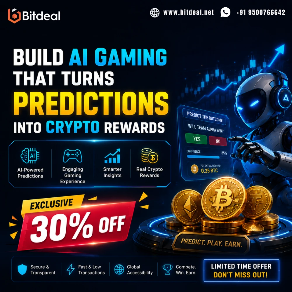 Build AI Gaming That Turns Predictions Into Crypto Rewards  30 OFF