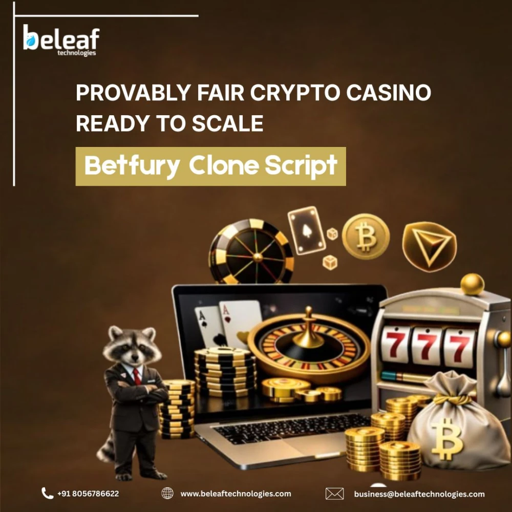 Betfury Clone Script  Provably Fair Crypto Casino Ready to Scale