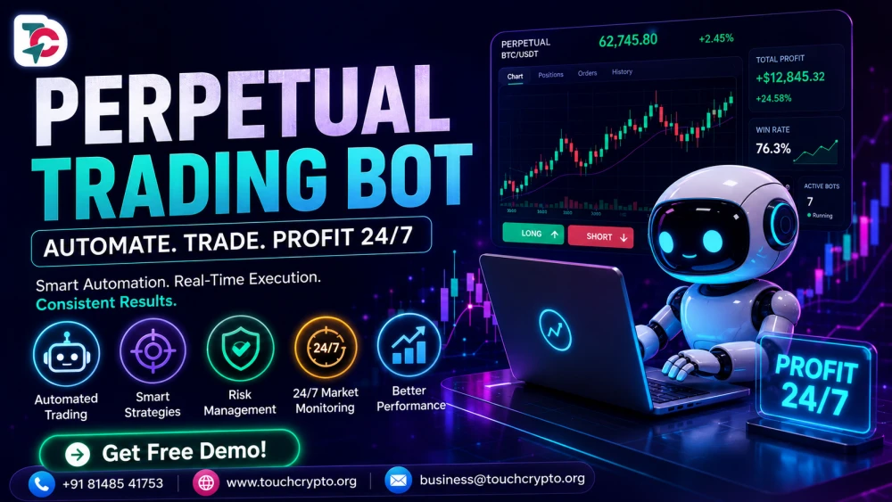 Perpetual Trading Bot Development  TouchCrypto