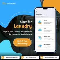 Start an OnDemand Laundry Business with SpotnRides Laundry App Solution