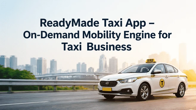 ReadyMade Taxi App  OnDemand Mobility Engine for Taxi  Business