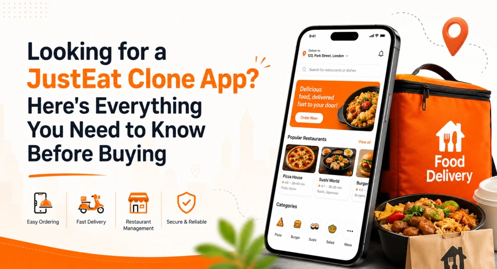 Launch Your Food Delivery Business with SpotnEats Just Eat Clone App