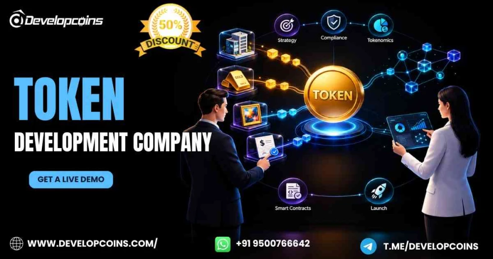 Advanced Token Development for Modern Blockchain Ventures  Get 50 Off