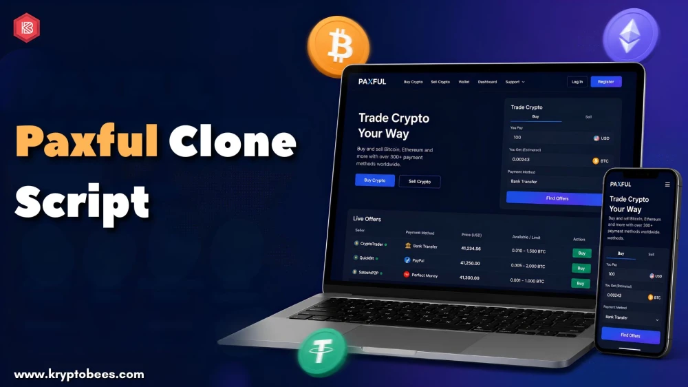 How a Paxful Clone Script Simplifies PeertoPeer Crypto Exchange Development