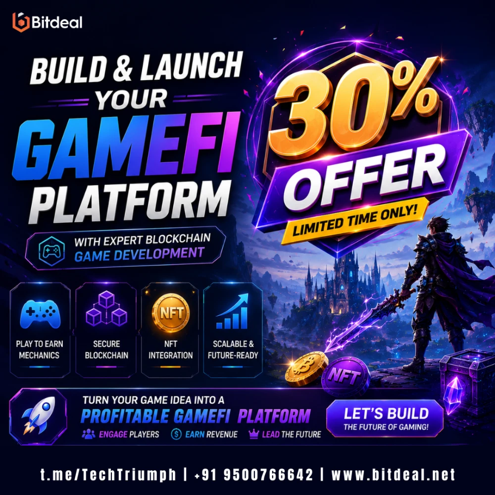 Build  Launch Your GameFi Platform with Expert Blockchain Game Development  30 O