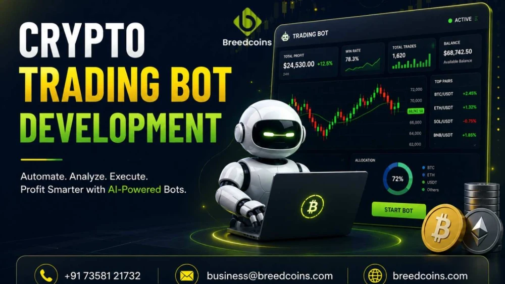 Crypto Trading Bot Development Company  Secure  Intelligent Automated Trading So