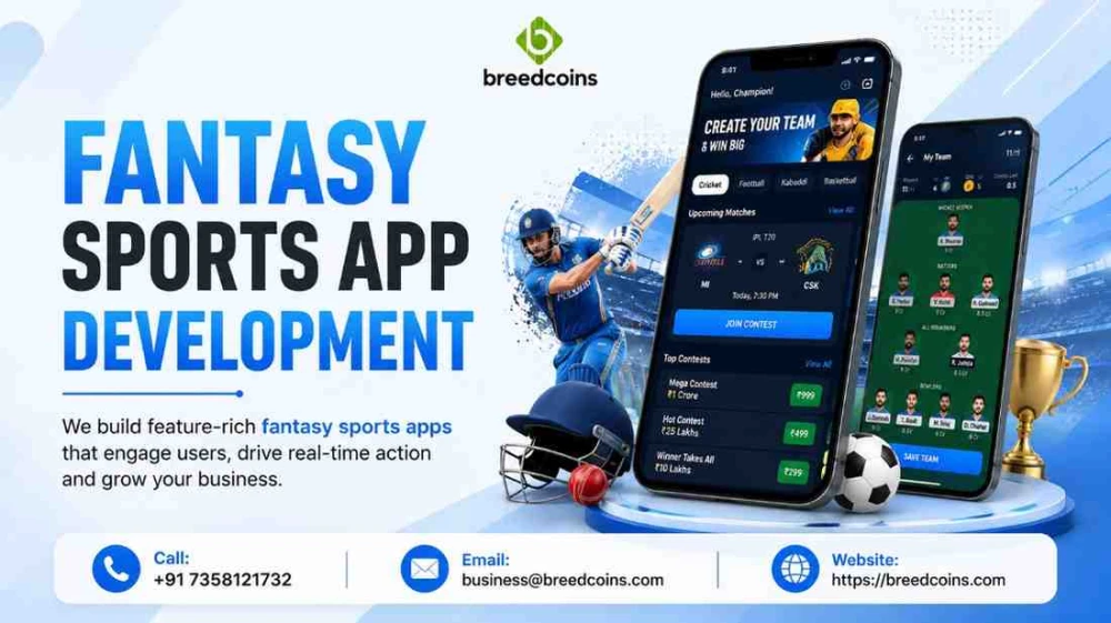 Fantasy Sports App Development Company  Build Secure  Scalable Fantasy Sports Pl