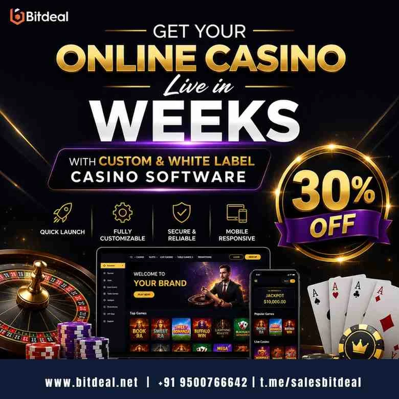 Get Your Online Casino Live in Weeks with Custom  White Label Casino Software  3