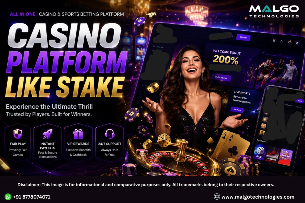 Crypto Casino Platform Similar to Stake for Startups  Enterprises