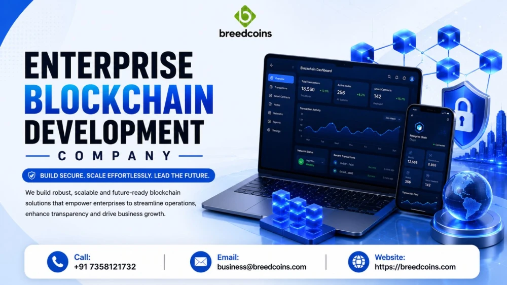 Enterprise Blockchain Development Company  Custom Blockchain Solutions for Busin