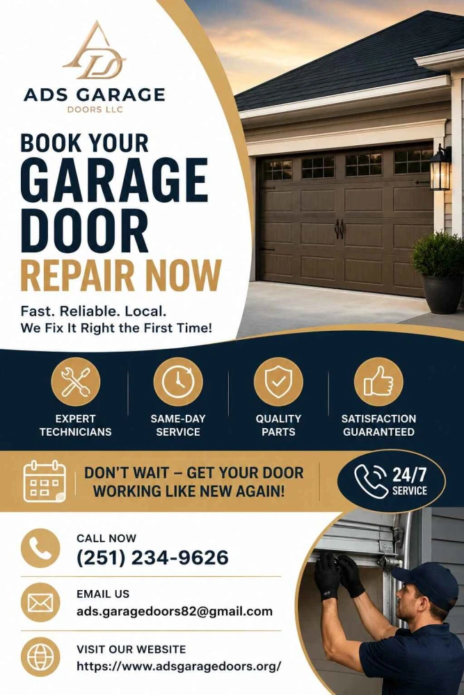 Book Your Garage Door Repair Now