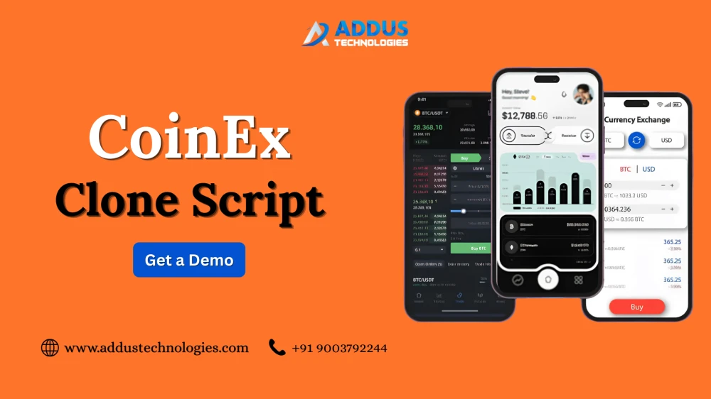 Trusted CoinEx Clone Script Development for Crypto Exchange Businesses