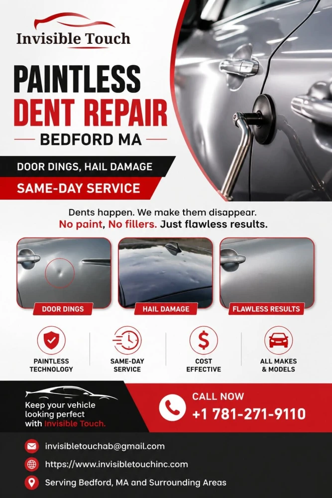Paintless Dent Repair Bedford MA