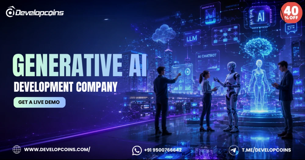 Transform Your Business with a Generative AI Development Company  Get 40 OFF