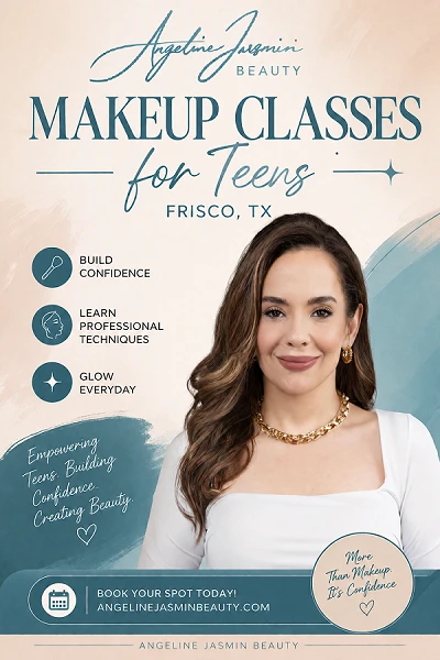 Makeup Classes for Teens Frisco TX  Angeline Jasmin Beauty