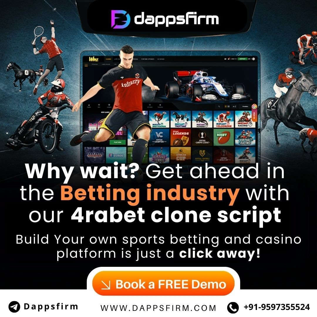 4rabet Clone Script: The Perfect Solution for Quick and Profitable Betting Busin