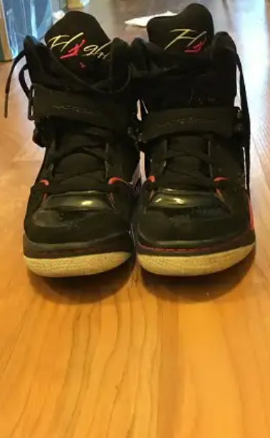 Lady or girl Nike Air Jordan shoes