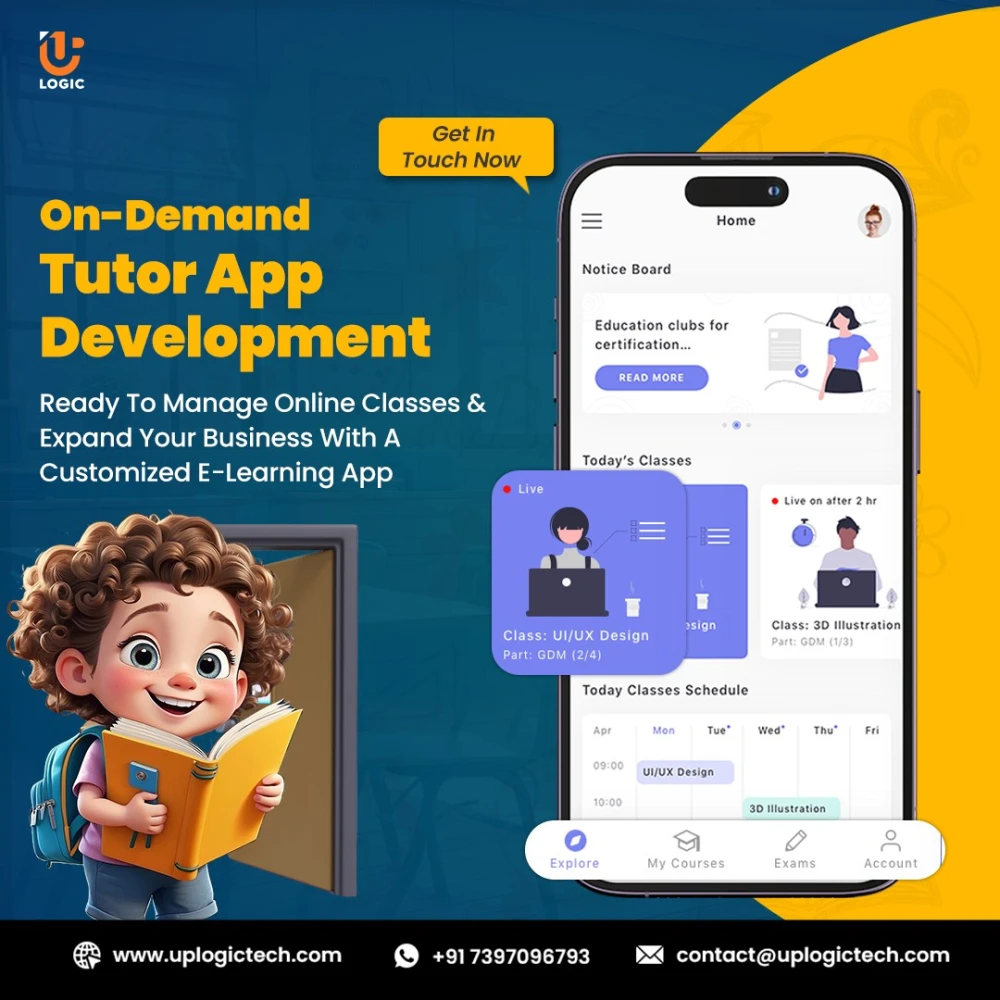 On-Demand Tutor App Development: Enhancing the Learning Experience