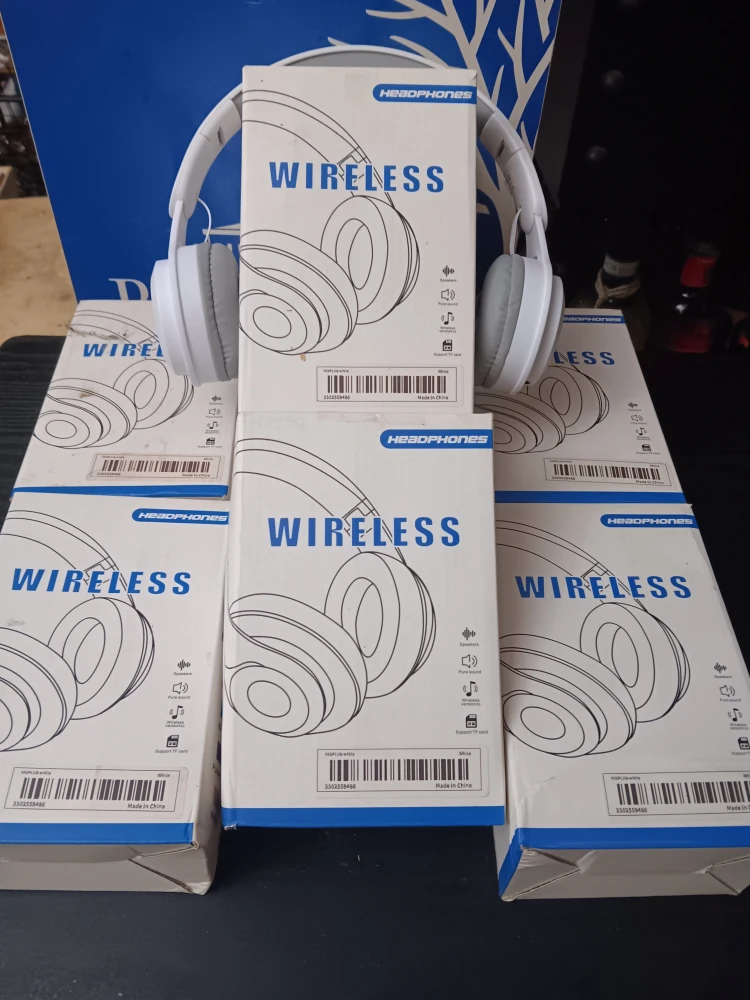 COLOURFUL WIRELESS STRETCHABLE HEADPHONES (EACH)