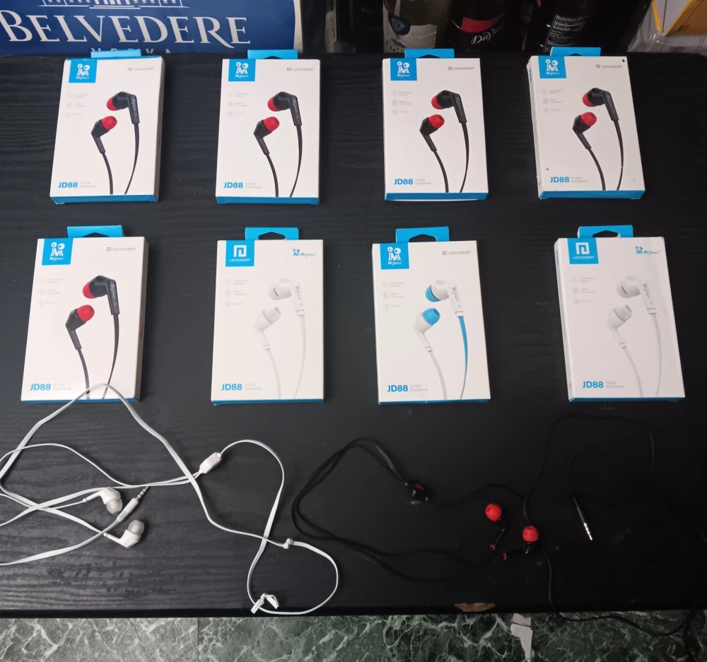 LONGDOM JD88 WIRED AUDIO EARBUDS (EACH)