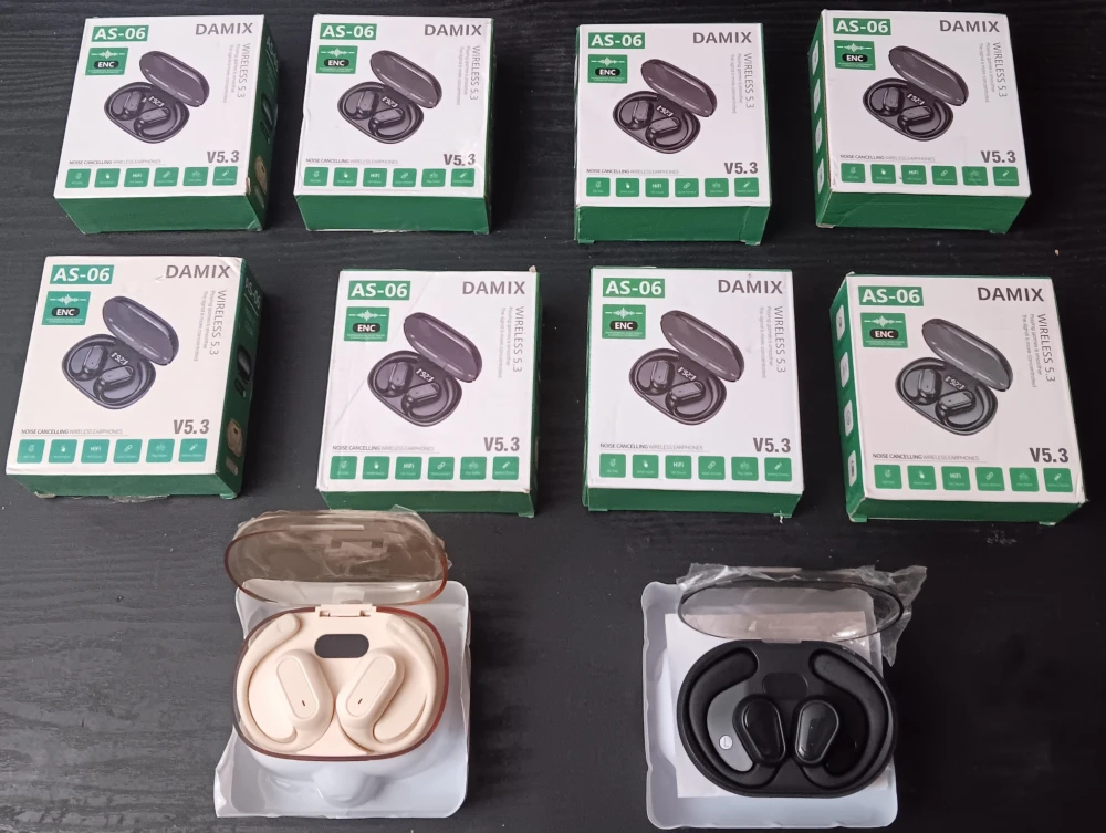 DAMIX AS-06 WIRELESS EARHOOK EARBUDLESS EARSETS (EACH)