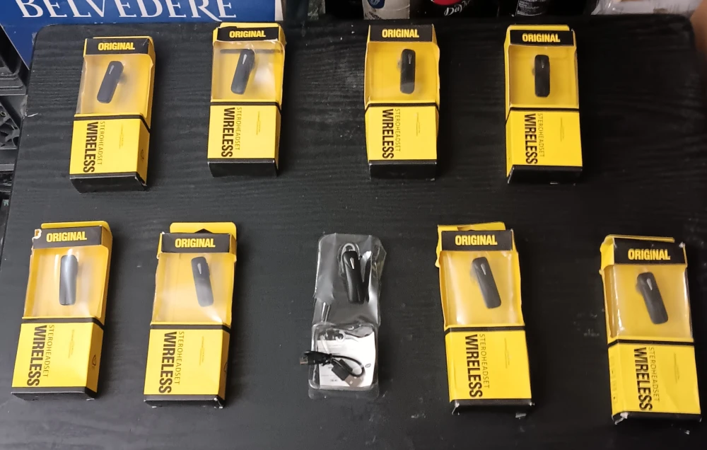 MEIYIXING 1PC WIRELESS EARHOOK HEADSETS (EACH)