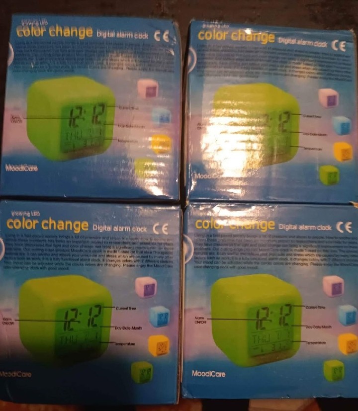 MOODICARE LED DIGITAL ALARM CLOCK (EACH)