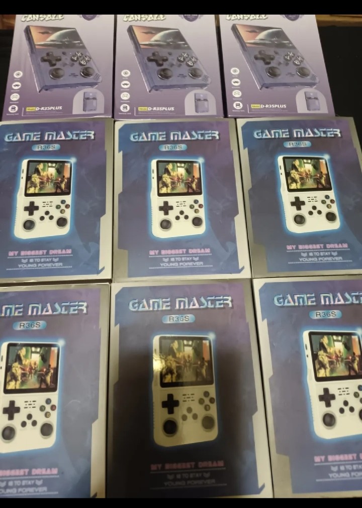 GAME MASTER R36S CLASSIC RETRO HANDHELD (EACH)
