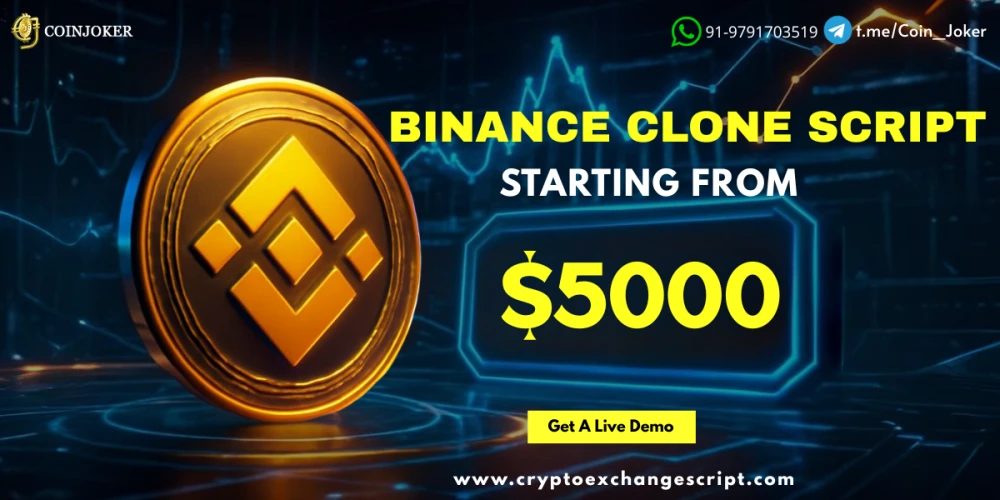 Limited Offer: Binance Clone Script Starting from Just $5000